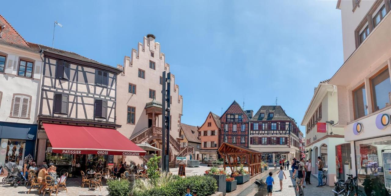Le Nid Cosy - En Plein Coeur De Selestat Lägenhet Exteriör bild